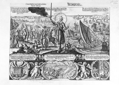 Gustavus Adolphus Landing at Stralsund in 1630 by Georg Koler